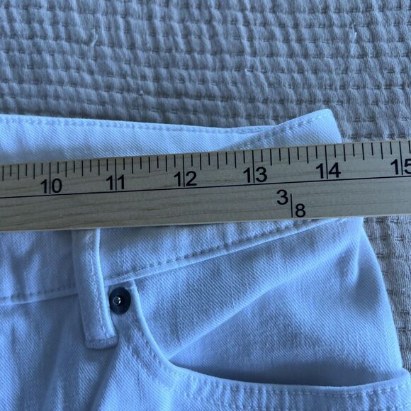 Lauren Ralph Lauren Jeans Womens 4 White Premier Straight Stretch Denim 5 Pocket - Picture 12 of 14